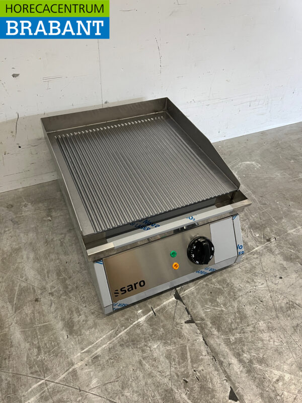 Planche à griller Saro en acier inoxydable 39,5 cm 230V Horeca – Image 3