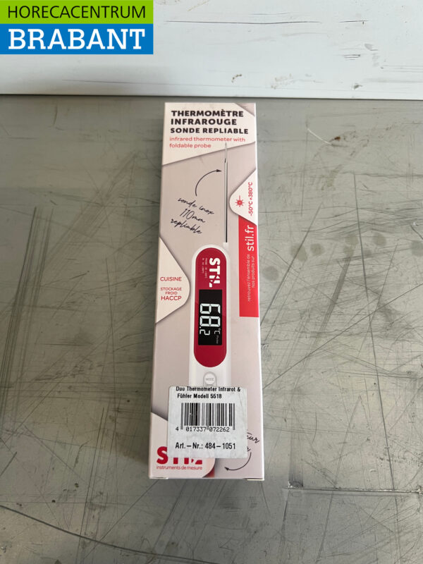 Thermomètre Duo Infrarouge & Sonde Horeca