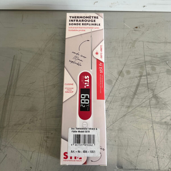 Thermomètre Duo Infrarouge & Sonde Horeca