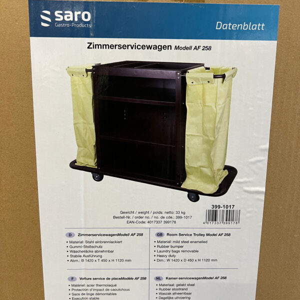 Saro AF260 Chariot de service en salle Mobile Catering