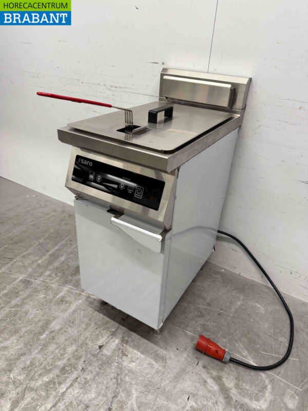 Friteuse à induction Saro en acier inoxydable 30 litres 400V Horeca – Image 2