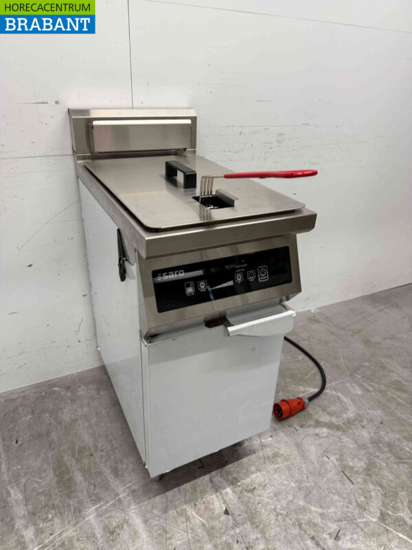 Friteuse à induction Saro en acier inoxydable 30 litres 400V Horeca – Image 3
