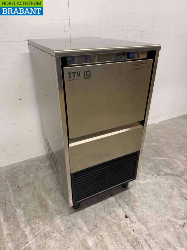 Machine à glace ITV Queen Peeling en acier inoxydable 88 kg par jour 230V Horeca – Image 3