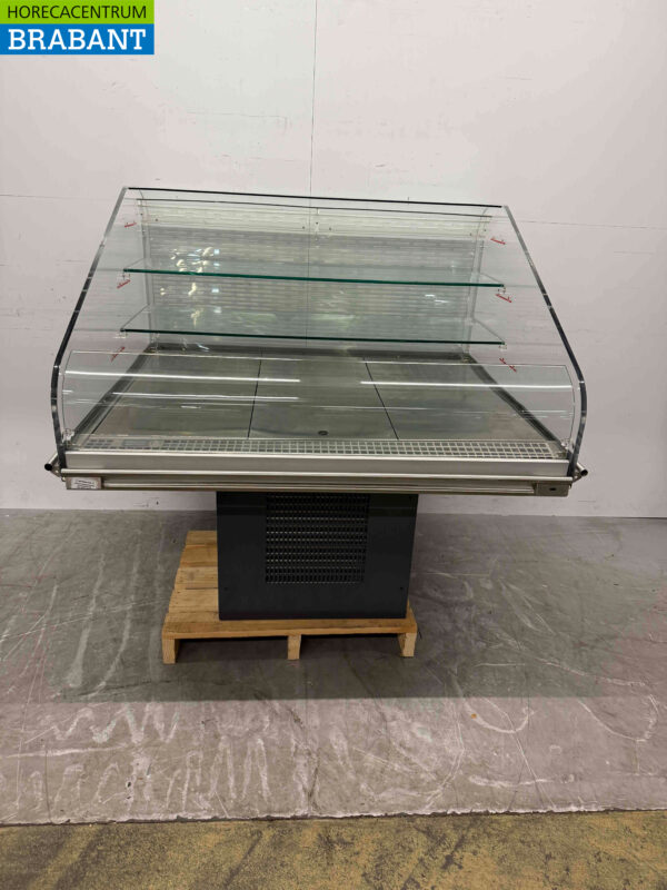 Vitrine réfrigérée Ideal Ake Open en acier inoxydable 90 cm 230V Restauration (kopie)