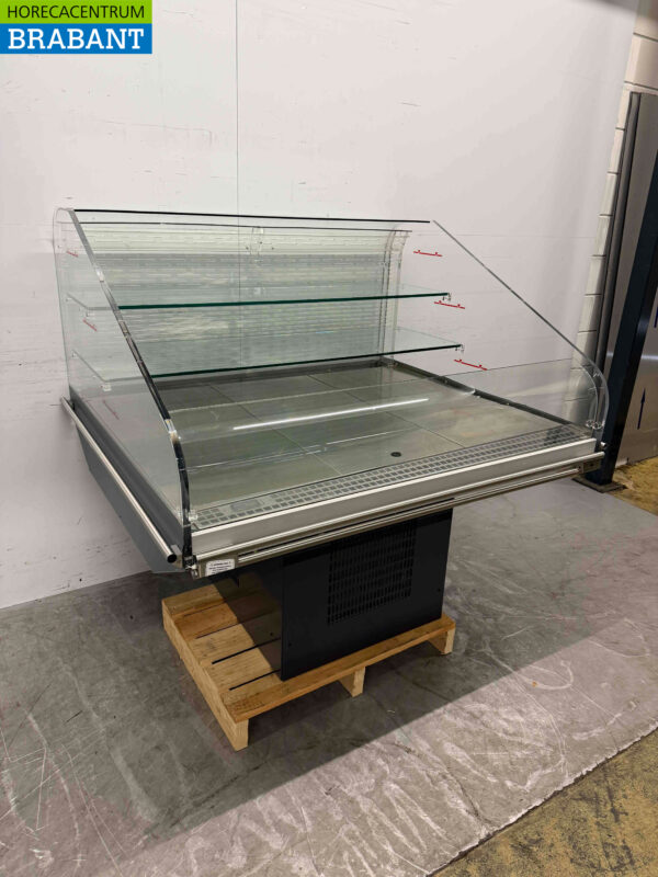 Vitrine réfrigérée Ideal Ake Open en acier inoxydable 90 cm 230V Restauration (kopie) – Image 2
