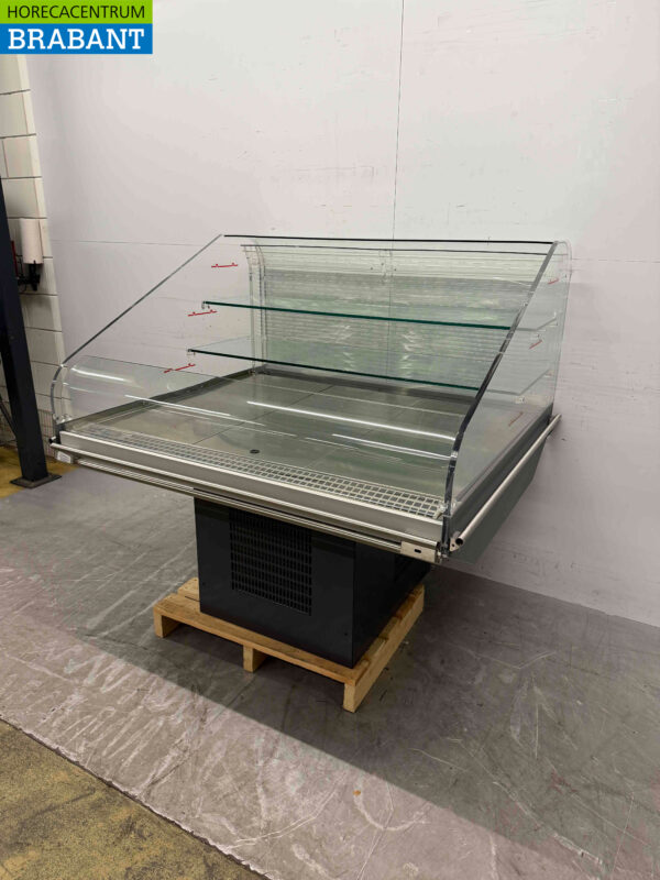 Vitrine réfrigérée Ideal Ake Open en acier inoxydable 90 cm 230V Restauration (kopie) – Image 3