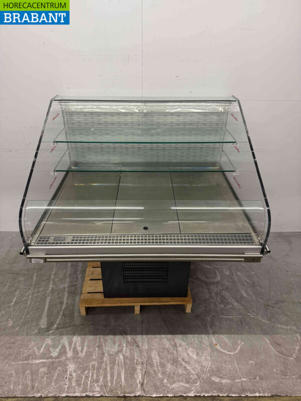 Vitrine réfrigérée Ideal Ake Open en acier inoxydable 90 cm 230V Restauration (kopie) – Image 4