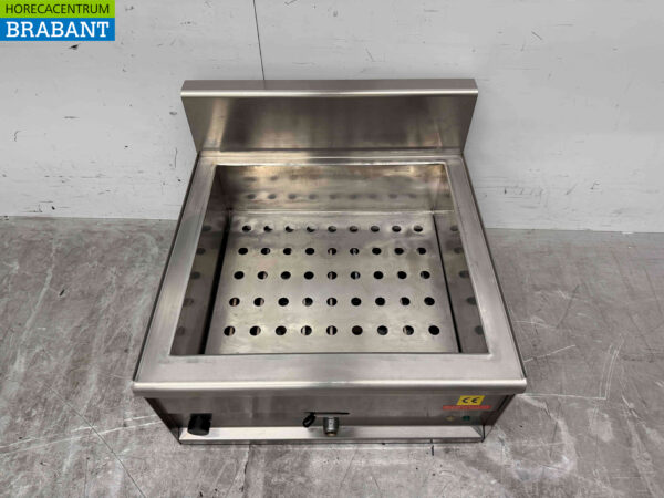 Acier inoxydable Lotus Bain marie 2/1 GN 230V Horeca – Image 2
