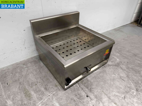 Acier inoxydable Lotus Bain marie 2/1 GN 230V Horeca – Image 4