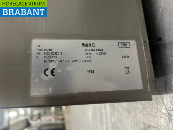 Lave-vaisselle en acier inoxydable Zanussi LS6EAH Front Loader 400V Catering – Image 6