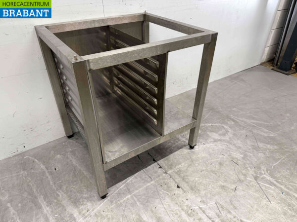 Acier inoxydable Chariot mobile 50 x 50 x 60 cm Horeca (kopie) – Image 2