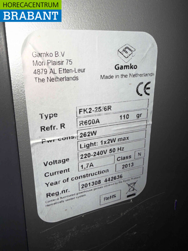 Gamko refroidisseur de fûts refroidisseur de fûts 111 cm 230V Horeca – Image 5