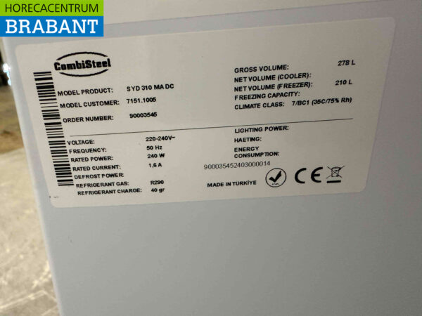 Mobile Combisteel Corsica Scoop vitrine à glace 6 bacs 230V Horeca (kopie) (kopie) (kopie) (kopie) – Image 6