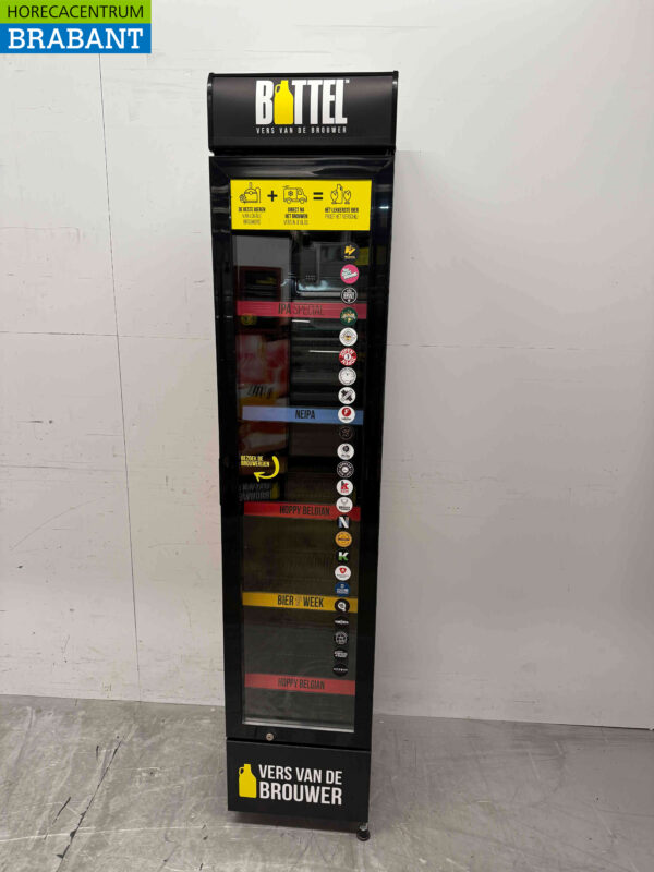 Gastro-Cool Réfrigérateur à porte vitrée Réfrigérateur à boissons 155 litres 230V Horeca
