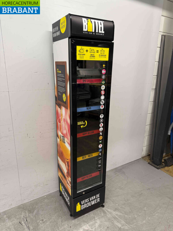 Gastro-Cool Réfrigérateur à porte vitrée Réfrigérateur à boissons 155 litres 230V Horeca – Image 3