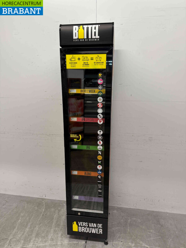 Gastro-Cool Réfrigérateur à porte vitrée Réfrigérateur à boissons 155 litres 230V Horeca