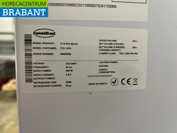 Combisteel Mobile Shop Freezer Congélateur 461 litres 230V Horeca – Image 5
