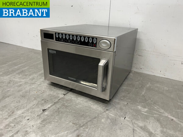 Micro-ondes Samsung en acier inoxydable 1500 Watt 230V Restauration – Image 2