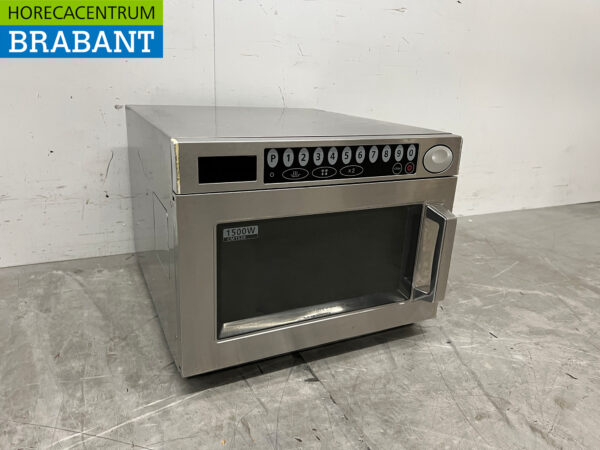 Micro-ondes Samsung en acier inoxydable 1500 Watt 230V Restauration – Image 3