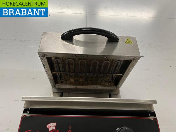 Salamandre Caterchef en acier inoxydable 45 cm 230V Horeca – Image 4