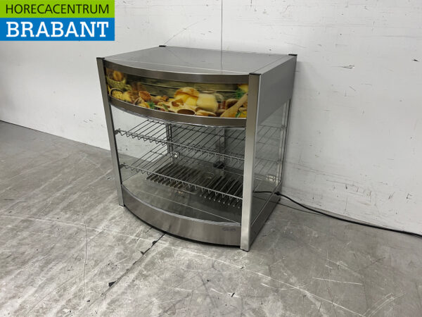 Vitrine en acier inoxydable 64.5 cm 230V Horeca – Image 2