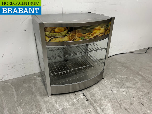 Vitrine en acier inoxydable 64.5 cm 230V Horeca – Image 3