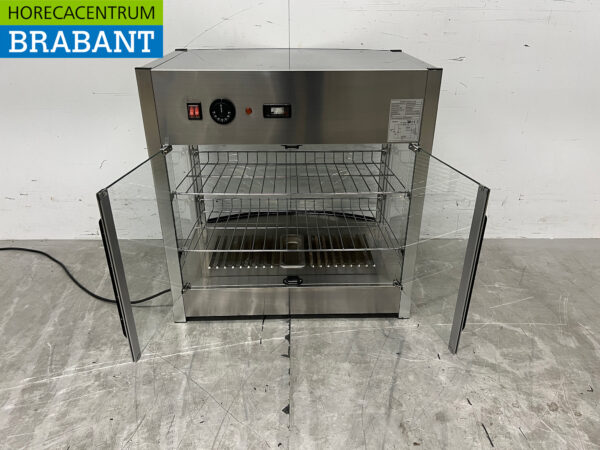 Vitrine en acier inoxydable 64.5 cm 230V Horeca – Image 4