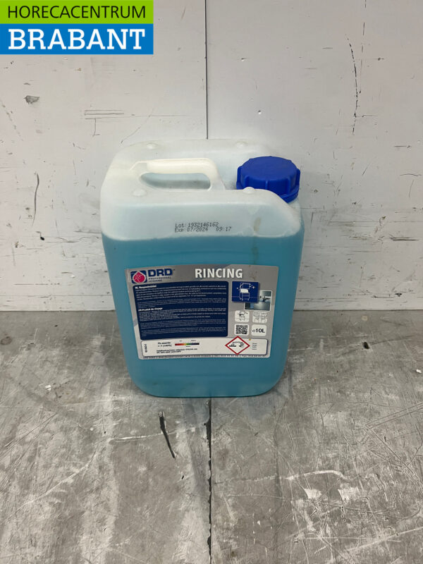 DRD Rincing 10 litres liquide de rinçage Lave-vaisselle 10 litres Horeca