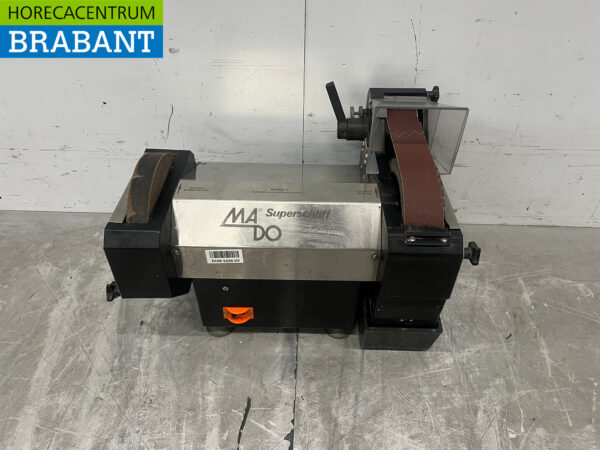 Ponceuse Mado Superschliff en acier inoxydable Ponceuse à bande 400V Horeca