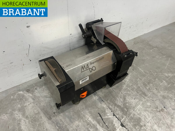 Ponceuse Mado Superschliff en acier inoxydable Ponceuse à bande 400V Horeca – Image 3