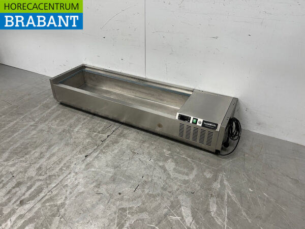 Acier inoxydable Combisteel Set-up Saladiere 5 x 1/3 GN 140 cm 230V Horeca – Image 2