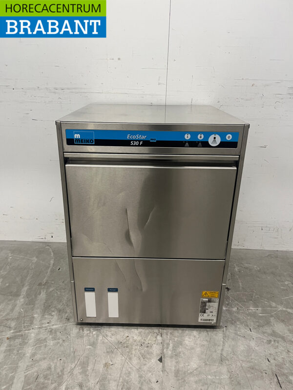 Lave-vaisselle Meiko EcoStar 530F en acier inoxydable 400V Restauration