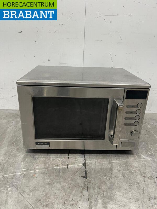 Micro-ondes Sharp en acier inoxydable 2100 watts 230V Horeca