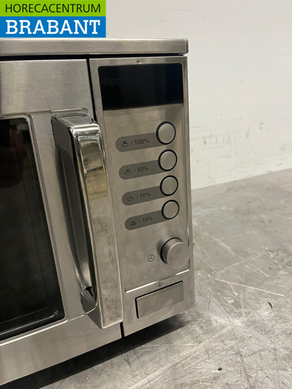 Micro-ondes Sharp en acier inoxydable 2100 watts 230V Horeca – Image 4