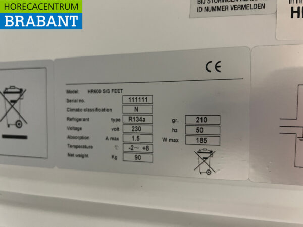 Réfrigérateur Maxxfrost en acier inoxydable 600 litres 230V Horeca – Image 5
