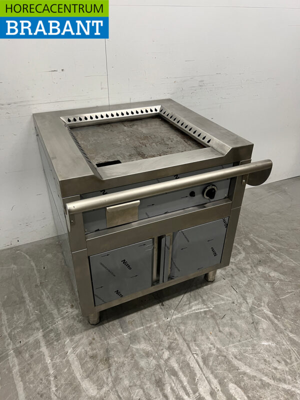 Gril Teppanyaki en acier inoxydable 80 cm GAS Horeca – Image 3