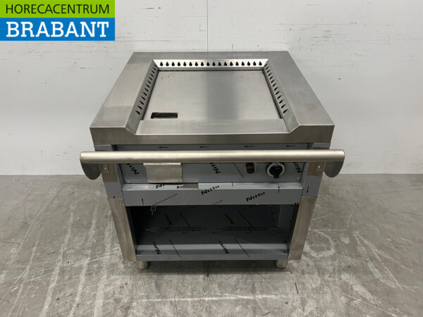 Gril Teppanyaki en acier inoxydable 80 cm GAS Horeca