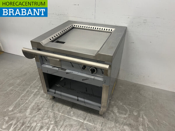 Gril Teppanyaki en acier inoxydable 80 cm GAS Horeca – Image 2