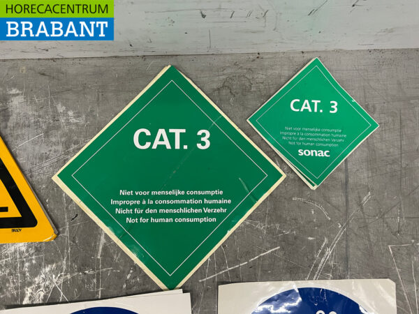 Ensemble de pictogrammes et de symboles de sécurité autocollants – Image 3
