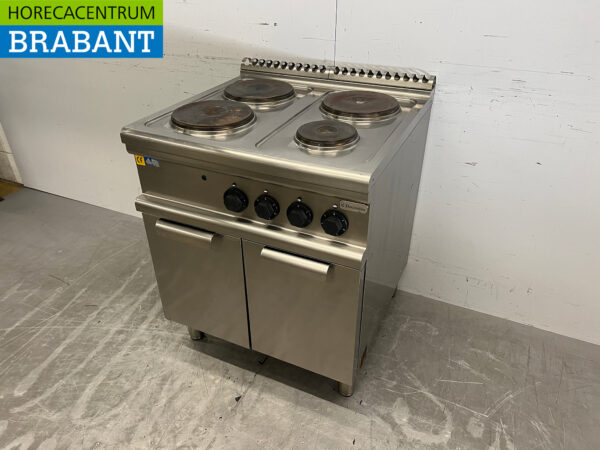Cuisinière électrique Electrolux 4 feux en acier inoxydable 400V Restauration – Image 2