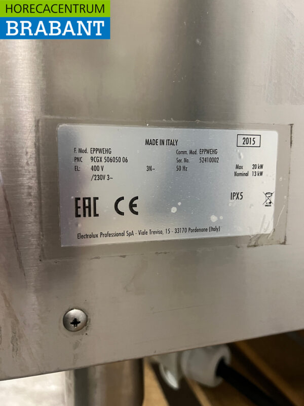 Electrolux Tool Washer 400V Catering en acier inoxydable – Image 7