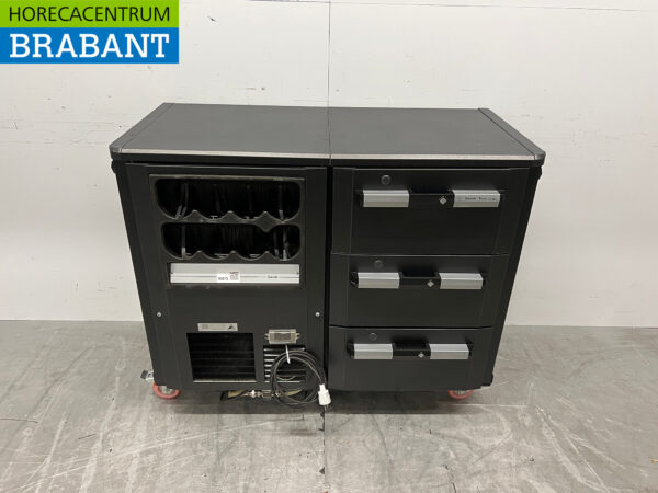 Gamko Baroeling Nid à bouteilles 3 tiroirs Mobile 123 cm 230V Horeca