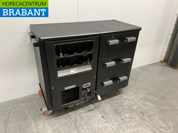 Gamko Baroeling Nid à bouteilles 3 tiroirs Mobile 123 cm 230V Horeca – Image 3