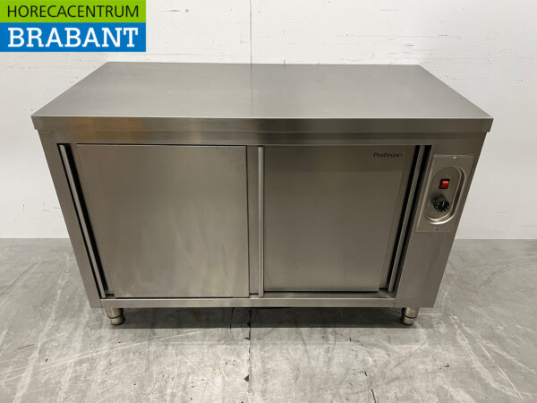 Acier inoxydable Profinox Armoire chauffante Double face 230V Horeca