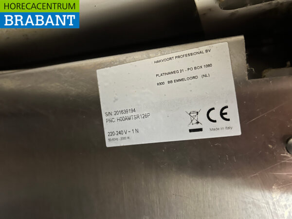 Acier inoxydable Profinox Armoire chauffante Double face 230V Horeca – Image 7