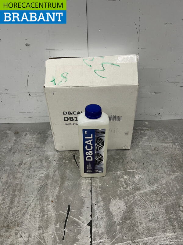 Unox D&CAL 10 x 1 litre Détartrant Nettoyant Calcaire Horeca