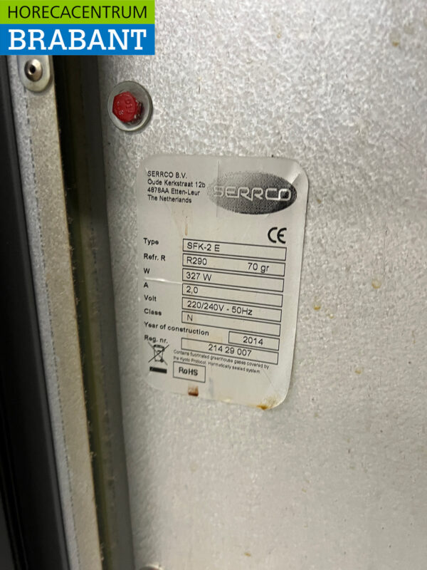 Serrco SFK-2E refroidisseur de fûts 62 cm 230V Horeca – Image 5