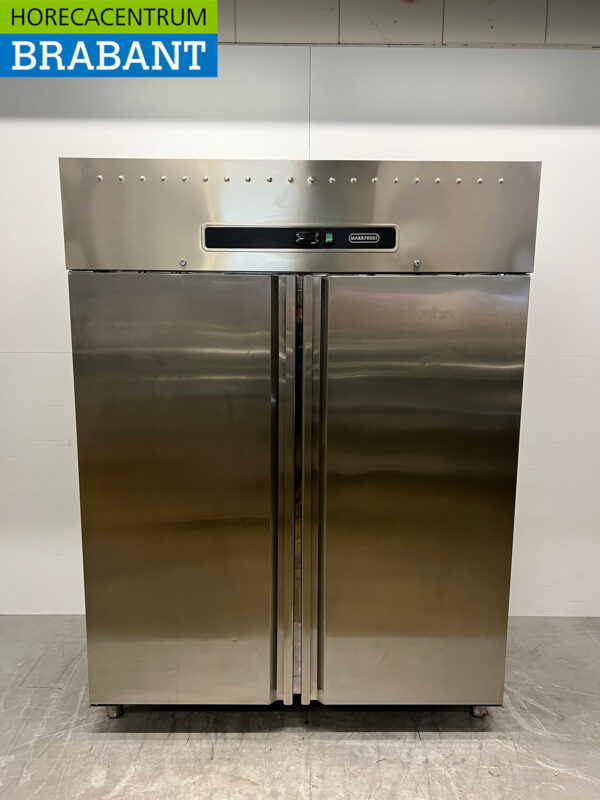 Réfrigérateur Maxxfrost double porte en acier inoxydable 1300 litres 230V Horeca