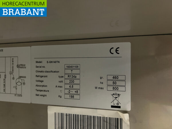 Réfrigérateur Maxxfrost double porte en acier inoxydable 1300 litres 230V Horeca – Image 5