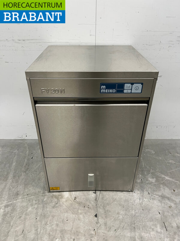 Lave-vaisselle Meiko FV20N en acier inoxydable avec pompe de vidange 230V Horeca